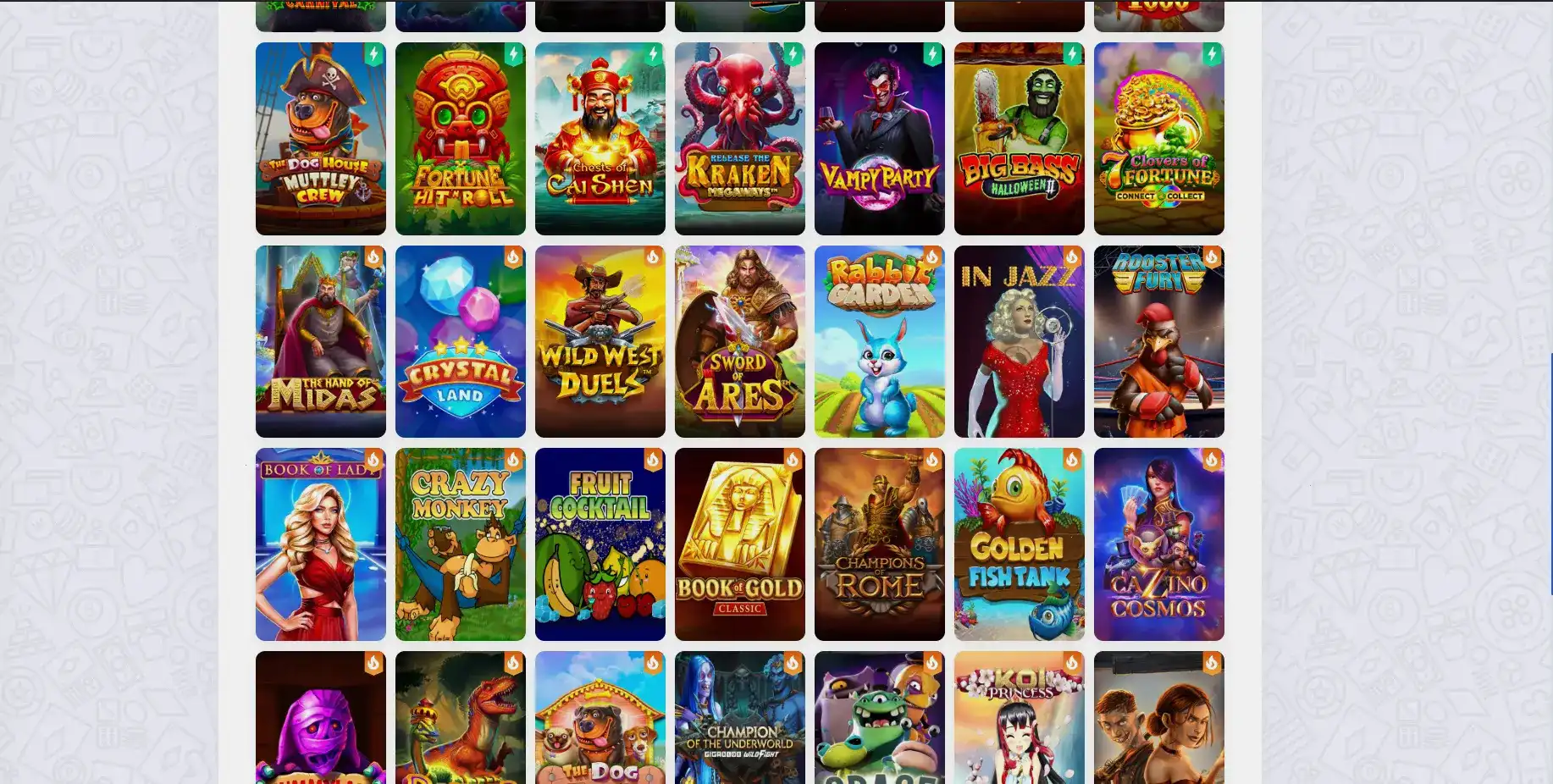 Мобильная версия Аплей казино на экране смартфона